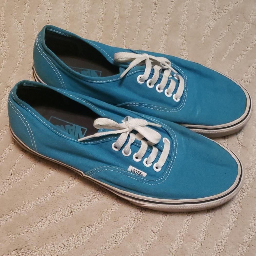 Turquoise Vans